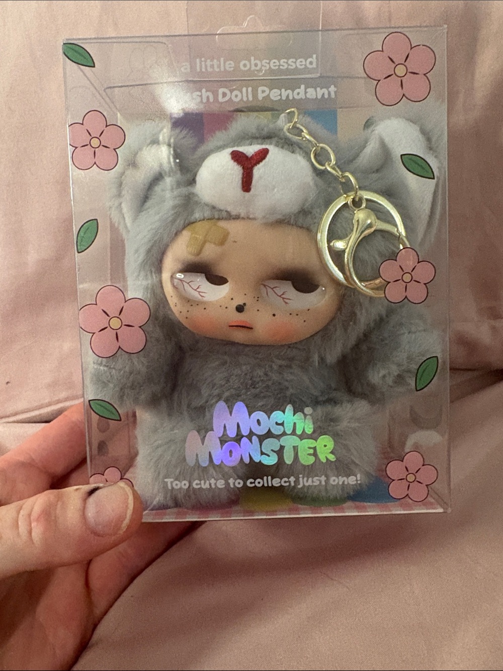 Mochi Monster Plush Doll Pendant Keychain – New in Package 🧸✨
